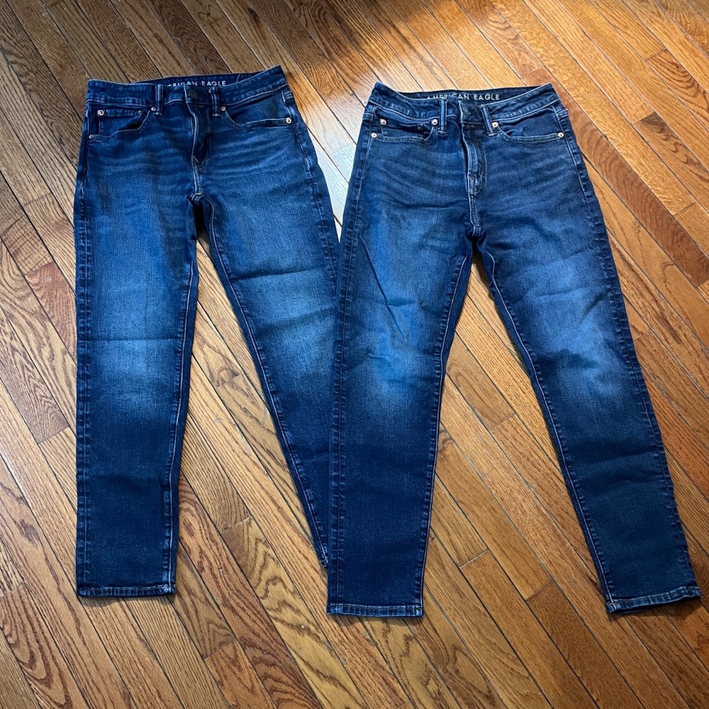 Mens American Eagle Athletic Fit Jeans 28x30